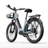 ELETRONBIKE OC26 Električni bicikl 26", 48 V / 13 Ah, domet do 130 km, plavi